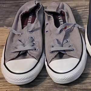 Converse Taupe Canvas Sneakers